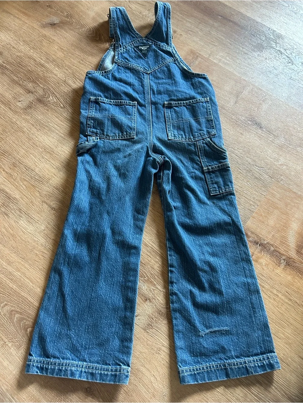 OshKosh B'gosh Classic Blue Denim Kids Overalls